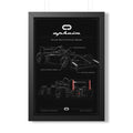 Framed Formula Engineering Poster
