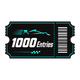1000 Entries